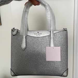 Kaye Spade Sliver Glitter Satchel